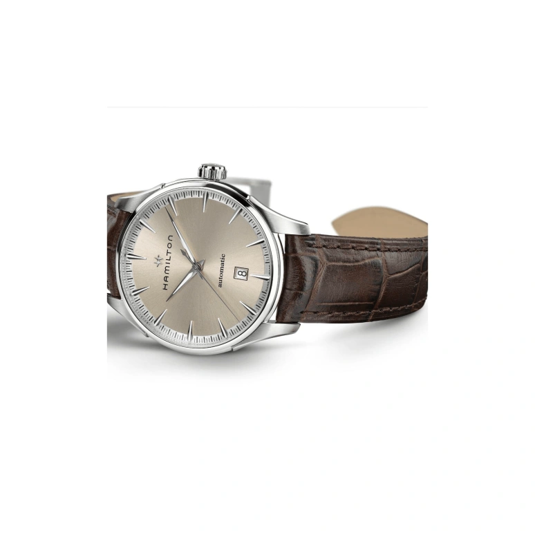 Hamilton,Jazzmaster 40mm,40mm,Stainless Steel,Cream,Automatic,80hours,In-house Caliber,H32475520