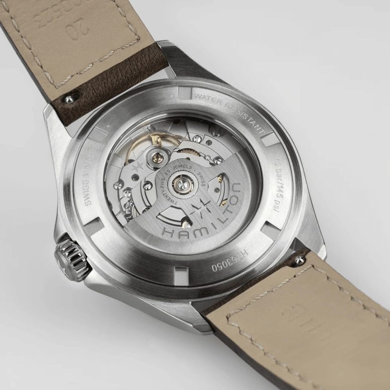 Hamilton,Khaki Aviation 39mm,39mm,Stainless Steel,Black,Automatic,80hours,In-house Caliber,H76305530