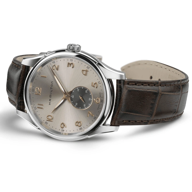 Hamilton,Jazzmaster 40mm,40mm,Stainless Steel,Grey,Quartz,26280hours,Sapphire,Crystal Glass,H38411580