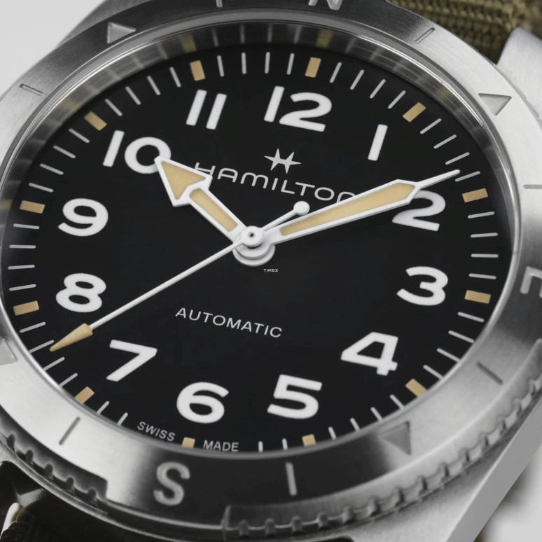 Hamilton,Khaki Field 37mm,37mm,Stainless Steel,Black,Automatic,80hours,In-house Caliber,H70225931