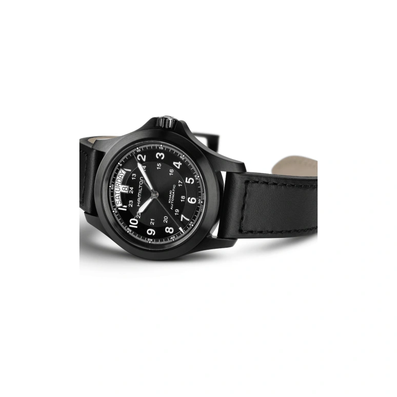 Hamilton,Khaki Field 40mm,40mm,Stainless Steel,Black,Automatic,Date,Day,H64465733