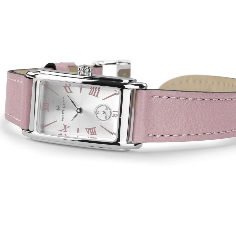 Hamilton,American Classic 18.70x27mm,18.70x27mm,Stainless Steel,Silver,Quartz,Sapphire,Crystal Glass,Square,H11221853