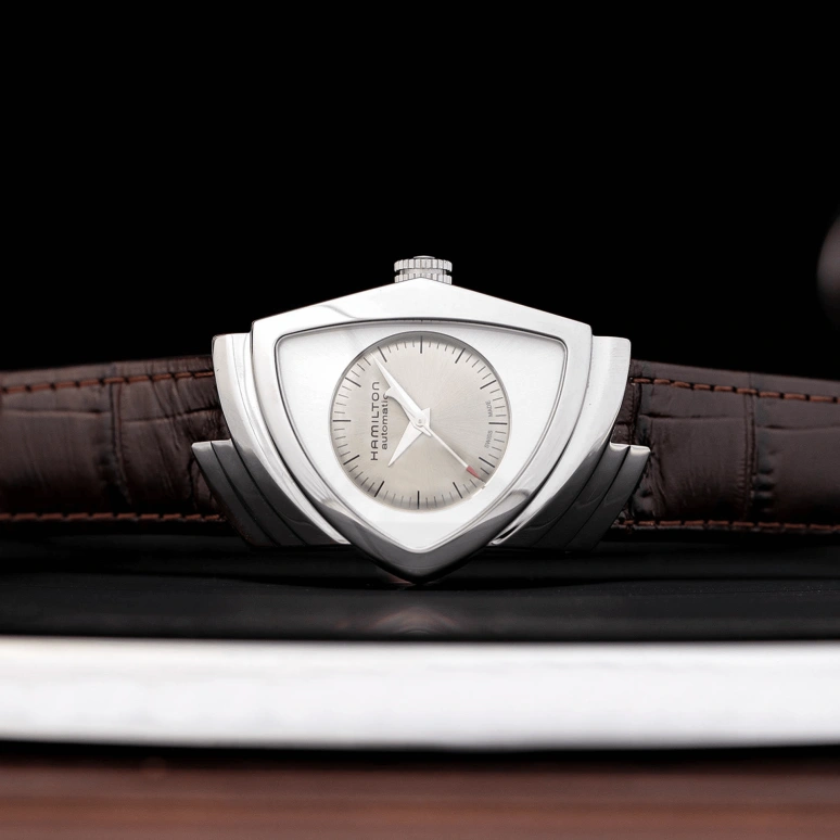 Hamilton,Ventura 34.70x53.50mm,34.70x53.50mm,Stainless Steel,Grey,Automatic,80hours,In-house Caliber,H24515581