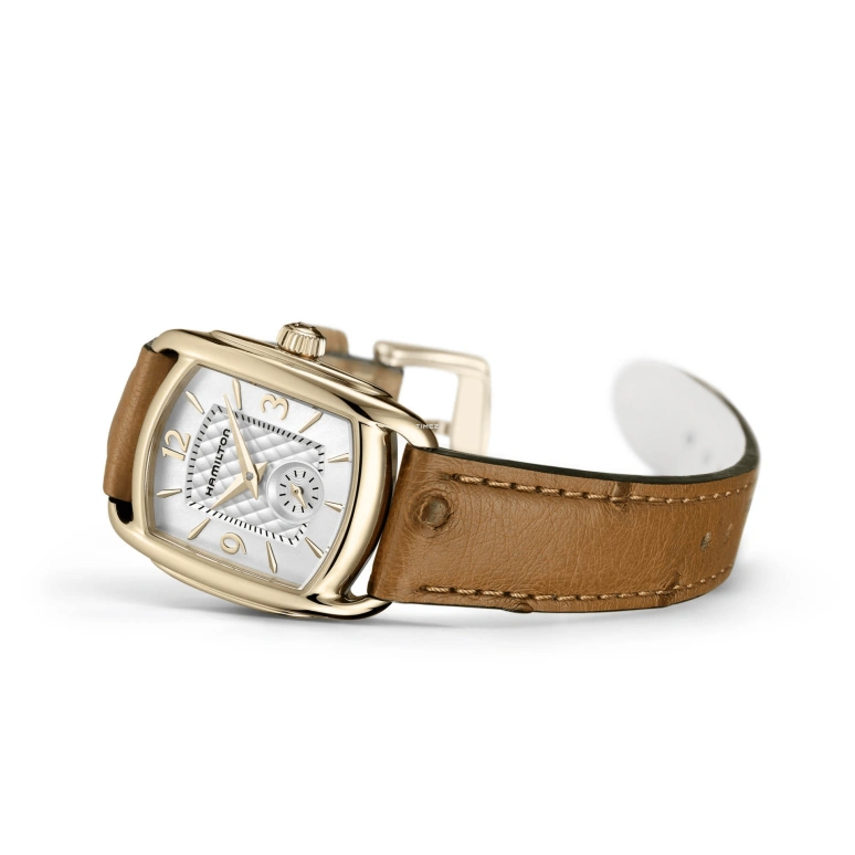 Hamilton,American Classic 23x28.50mm,23x28.50mm,Stainless Steel,Rose Gold,Silver,Quartz,26280hours,Sapphire,Crystal Glass,H12341555