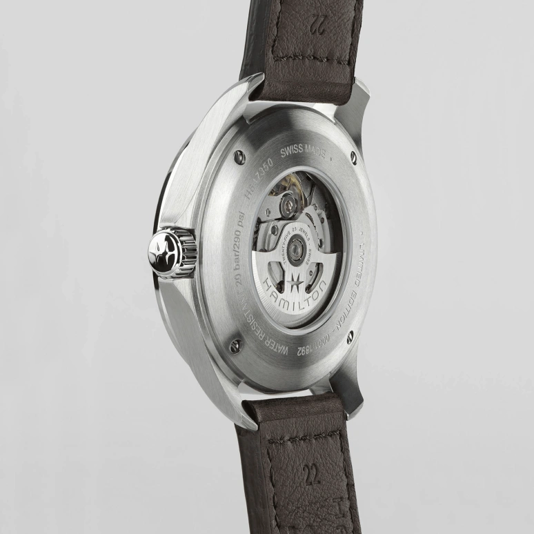 Hamilton,Khaki Aviation 46mm,46mm,Stainless Steel,Green,Automatic,Date,Day,H64735561