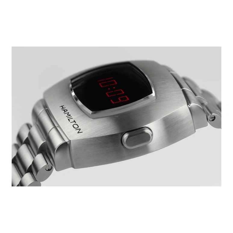 Hamilton,American Classic 40.80x34.70mm,40.80x34.70mm,Stainless Steel,Black,Sapphire,Crystal Glass,Closed,H52414130