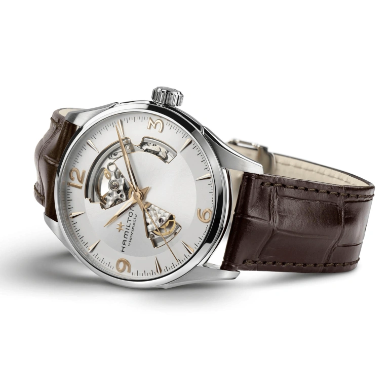 Hamilton,Jazzmaster 42mm,42mm,Stainless Steel,Silver,Automatic,80hours,In-house Caliber,H32705551