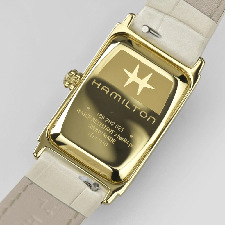 Hamilton,American Classic 18.70x27mm,18.70x27mm,Stainless Steel,White,Quartz,26280hours,Sapphire,Crystal Glass,H11241810