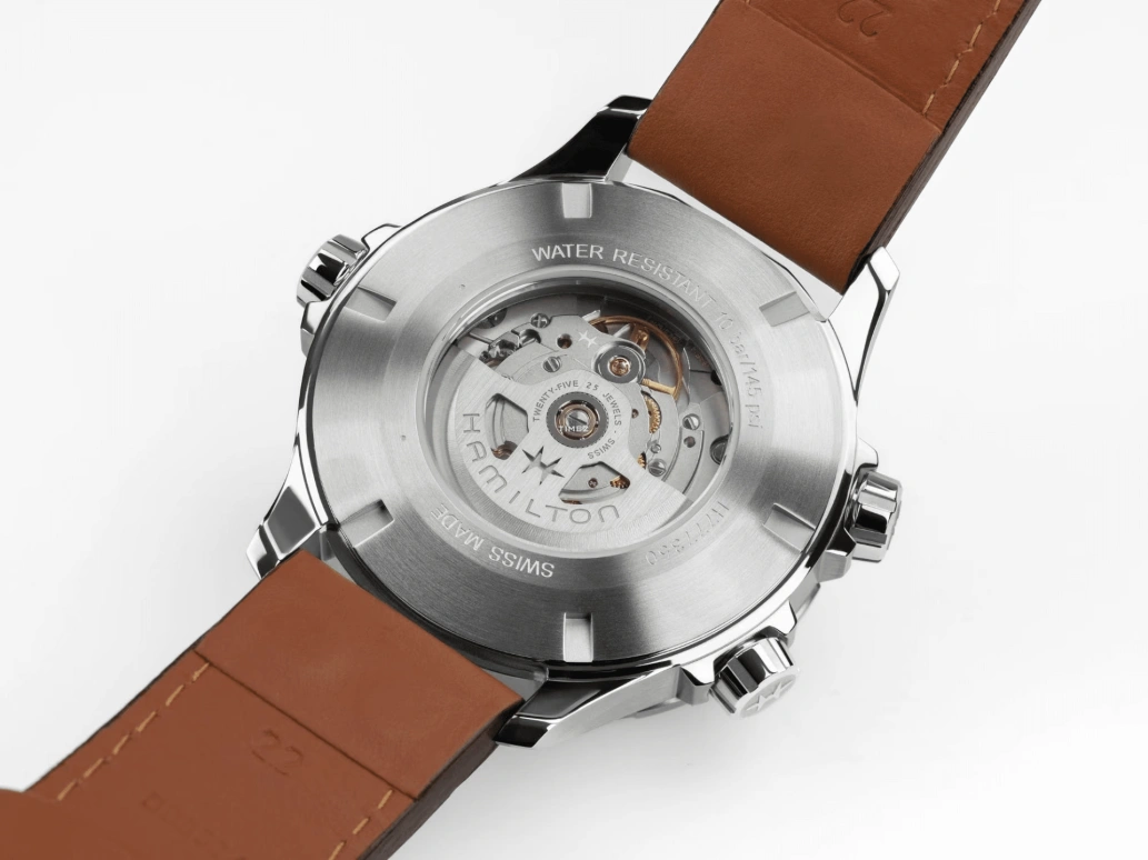 Hamilton,Khaki Aviation 45mm,45mm,Stainless Steel,Green,Automatic,Date,Day,H77735560