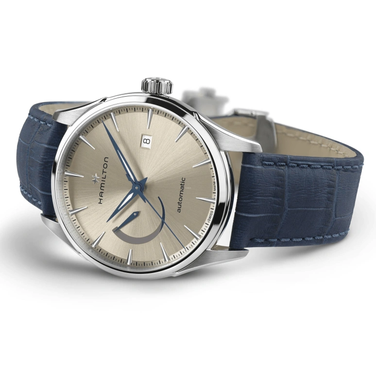 Hamilton,Jazzmaster 42mm,42mm,Stainless Steel,Silver,Automatic,Day,Power Reserve Indicator,H32635622