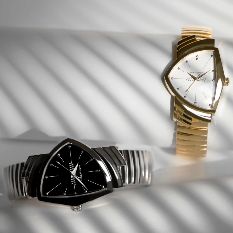 Hamilton,Ventura 50.30x32.30mm,50.30x32.30mm,Stainless Steel,White,Quartz,26280hours,Glass,H24301111