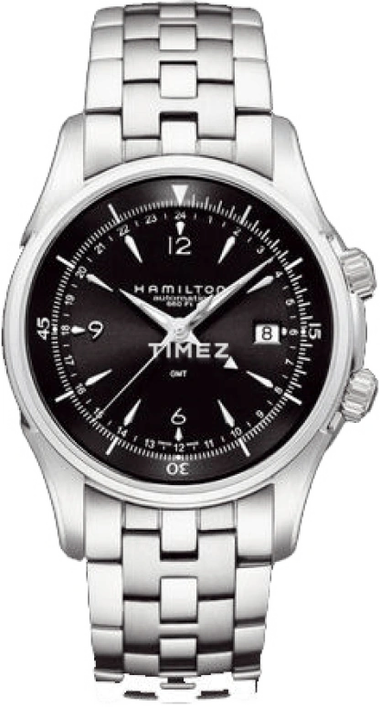 Hamilton,Jazzmaster 42mm,42mm,Stainless Steel,Black,Sapphire,Crystal Glass,H32615135