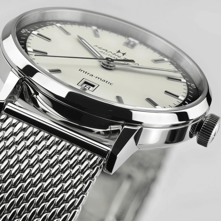 Hamilton,American Classic 40mm,40mm,Stainless Steel,Silver,Automatic,Date,80hours,H38425120