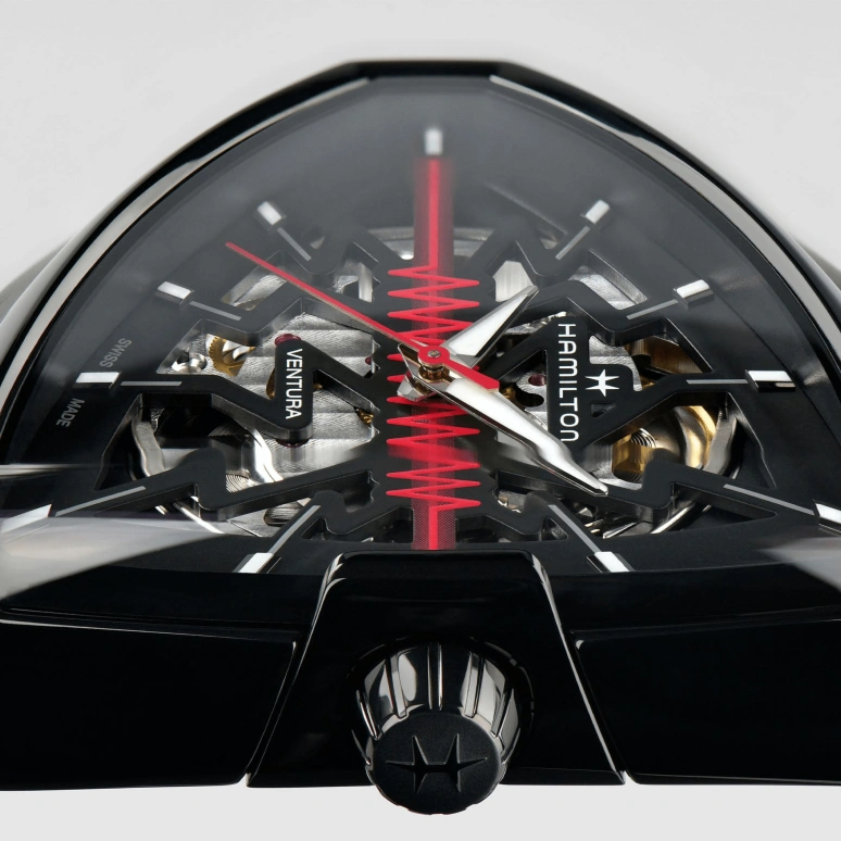 Hamilton,Ventura 42.50x44.60mm,42.50x44.60mm,Stainless Steel,Black,Automatic,80hours,In-house Caliber,H24535331