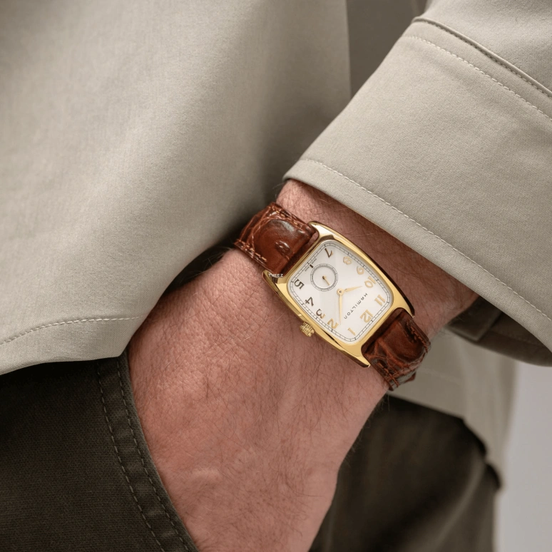Hamilton,American Classic 27x32mm,27x32mm,Stainless Steel,White,Quartz,26280hours,Sapphire,Crystal Glass,H13431553