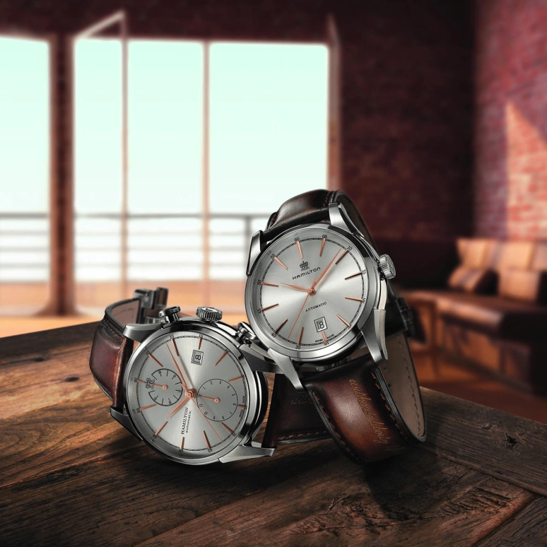Hamilton,American Classic 42mm,42mm,Stainless Steel,Silver,Automatic,Chronograph,Date,Day,H32416581