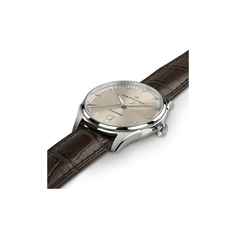 Hamilton,Jazzmaster 40mm,40mm,Stainless Steel,Cream,Automatic,80hours,In-house Caliber,H32475520