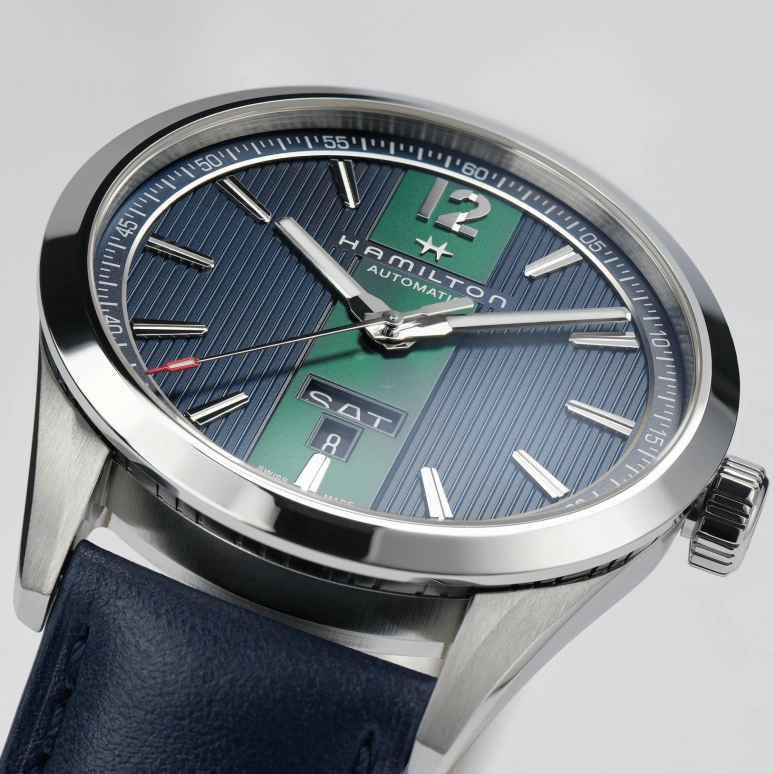 Hamilton,Broadway 42mm,42mm,Stainless Steel,Blue,Automatic,Date,Day,H43515641