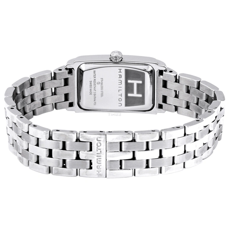 Hamilton,Other 19x40mm,19x40mm,Stainless Steel,Silver White,Quartz,Sapphire,Crystal Glass,Rectangular,H11211053