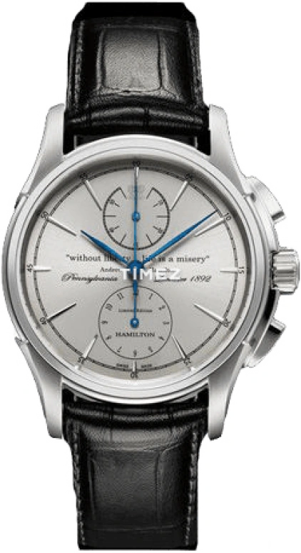Hamilton,American Classic 46mm,46mm,Stainless Steel,Silver White,Sapphire,Crystal Glass,Open,H32566791