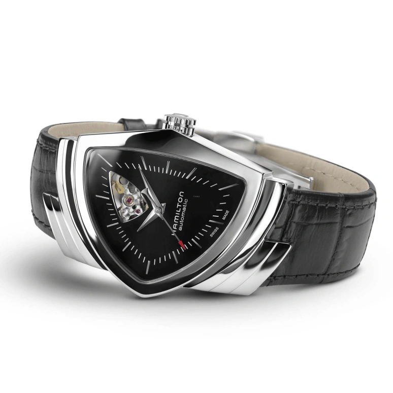 Hamilton,Ventura 34.70mm,34.70mm,Stainless Steel,Black,Automatic,80hours,In-house Caliber,H24515732
