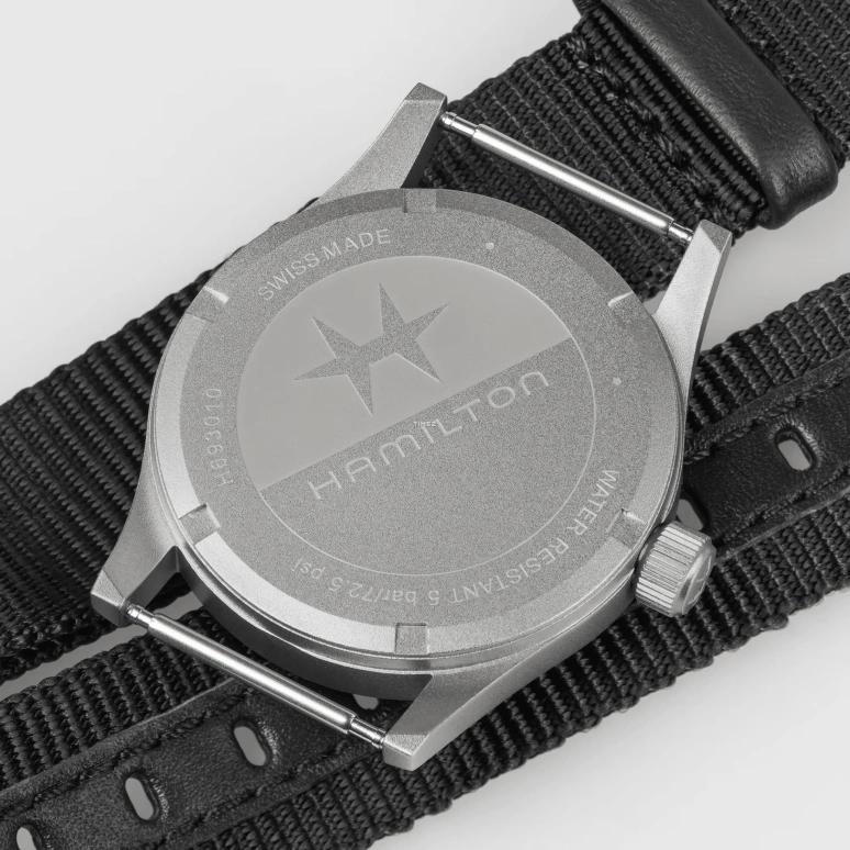 Hamilton,Khaki Field 33mm,33mm,Stainless Steel,Black,Quartz,Sapphire,Crystal Glass,Round,H69301430
