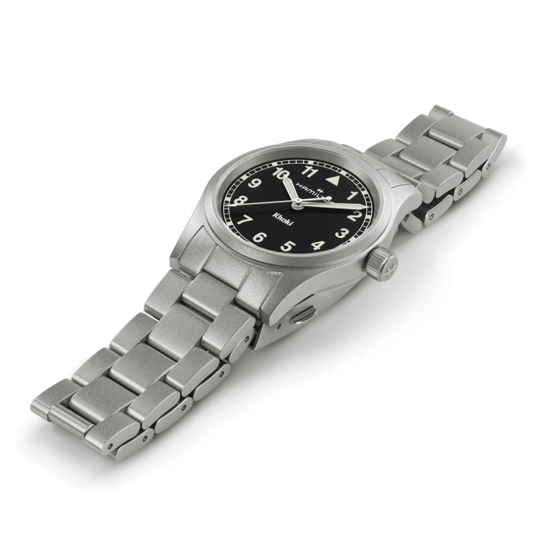 Hamilton,Khaki Field 33mm,33mm,Stainless Steel,Black,Quartz,Sapphire,Glass,Round,H69301130