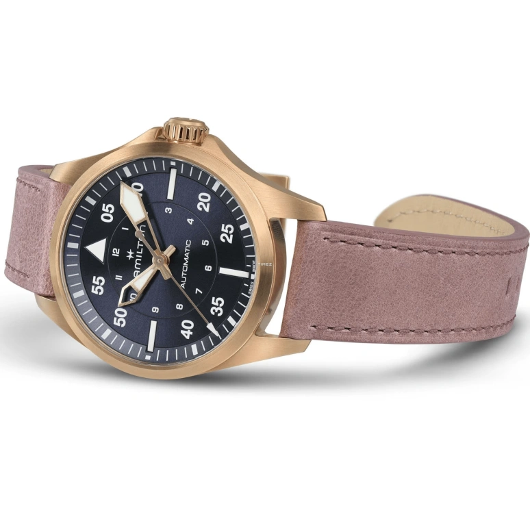 Hamilton,Khaki Aviation 36mm,36mm,Stainless Steel,Black,Automatic,Sapphire,Glass,Round,H76245840