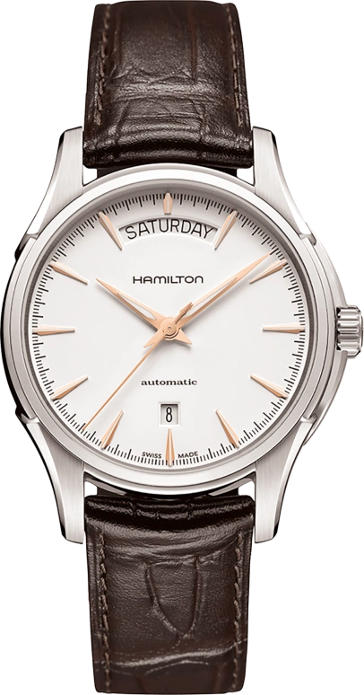 Hamilton,Jazzmaster 40mm,40mm,Stainless Steel,White,Automatic,Date,Day,H32505511