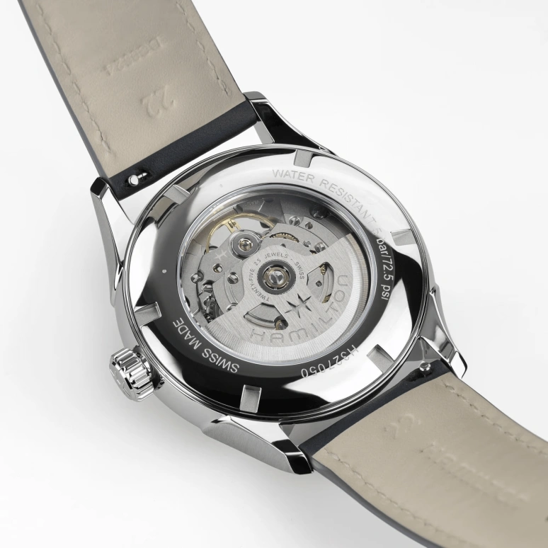 Hamilton,Jazzmaster 42mm,42mm,Stainless Steel,Blue,Automatic,80hours,In-house Caliber,H32705640