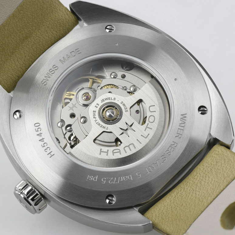 Hamilton,American Classic 42mm,42mm,Stainless Steel,Green,Automatic,Date,Day,H35445860
