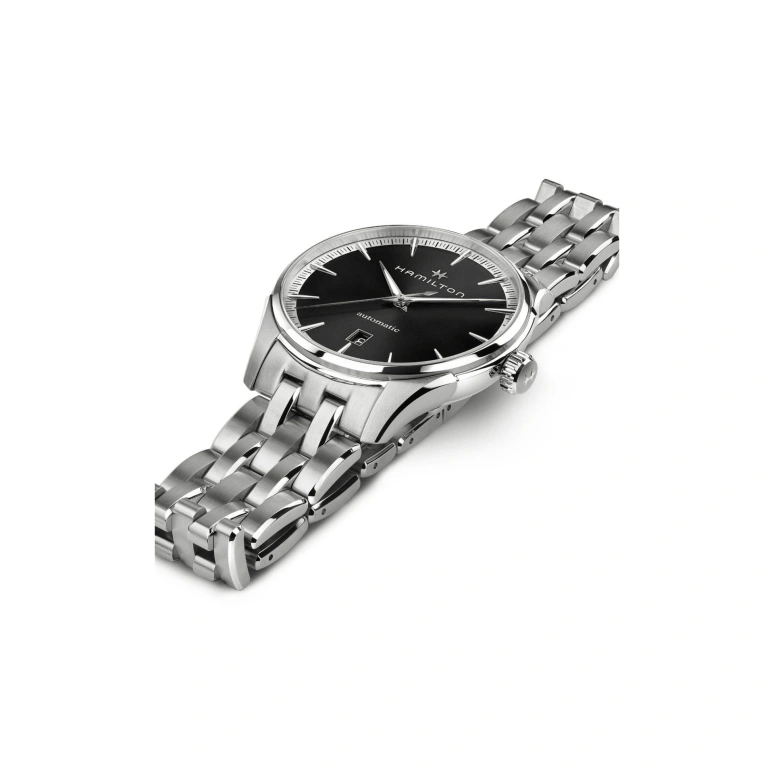 Hamilton,Jazzmaster 40mm,40mm,Stainless Steel,Black,Automatic,80hours,In-house Caliber,H32475130
