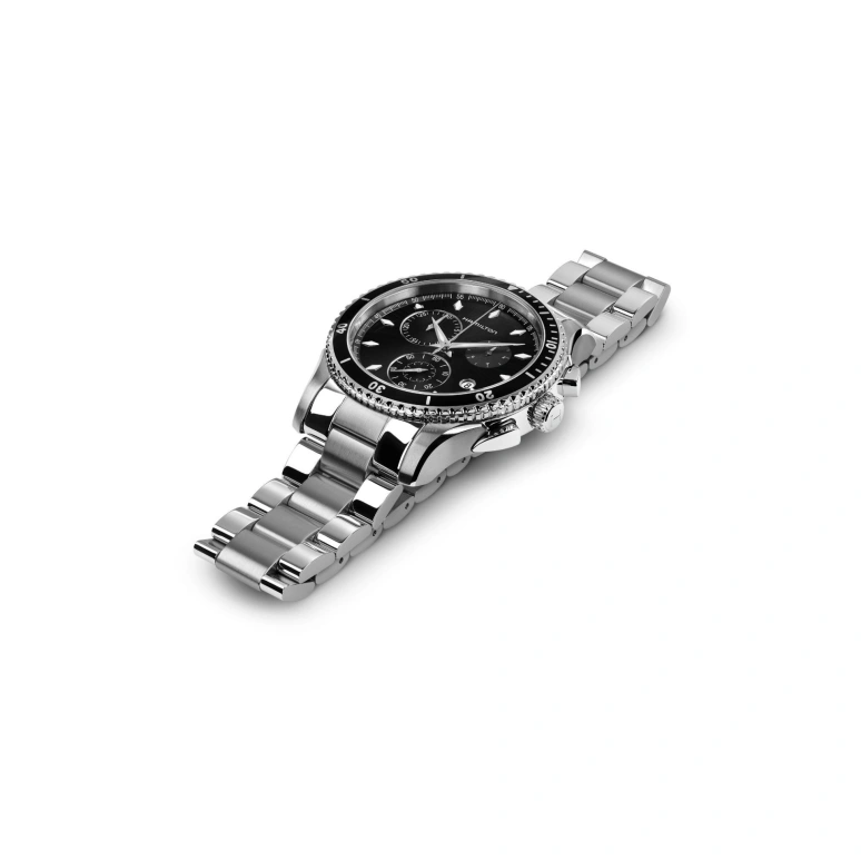Hamilton,Jazzmaster 44mm,44mm,Stainless Steel,Black,Quartz,26280hours,Sapphire,Crystal Glass,H37512131
