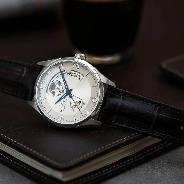 Hamilton,Jazzmaster 42mm,42mm,Stainless Steel,White,Automatic,80hours,In-house Caliber,H32705521
