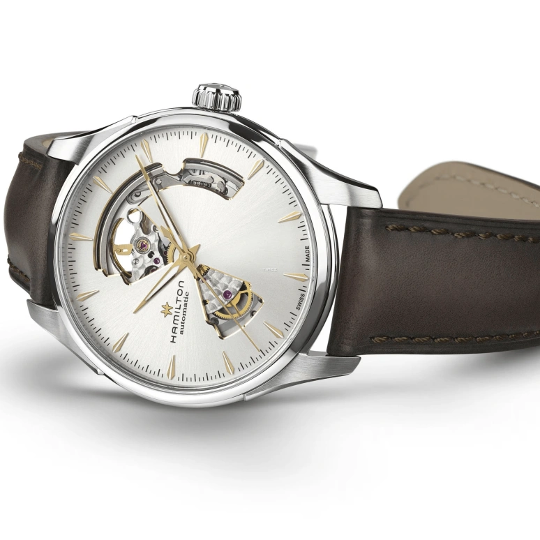 Hamilton,Jazzmaster 40mm,40mm,Stainless Steel,Silver,Automatic,Sapphire,Glass,Tonneau,H32675551