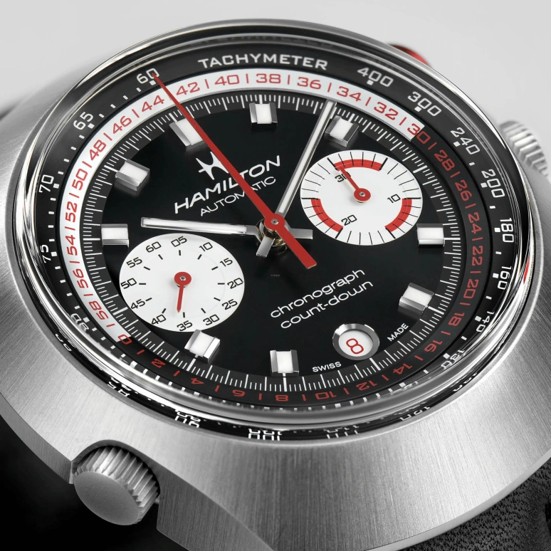 Hamilton,American Classic 48.50x51.50mm,48.50x51.50mm,Stainless Steel,Black,Automatic,60hours,In-house Caliber,H51616731
