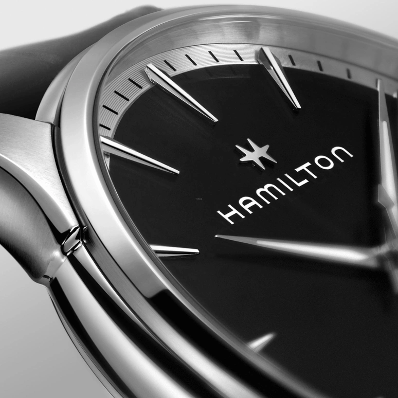 Hamilton,Jazzmaster 40mm,40mm,Stainless Steel,Black,Quartz,26280hours,Sapphire,Crystal Glass,H32451731
