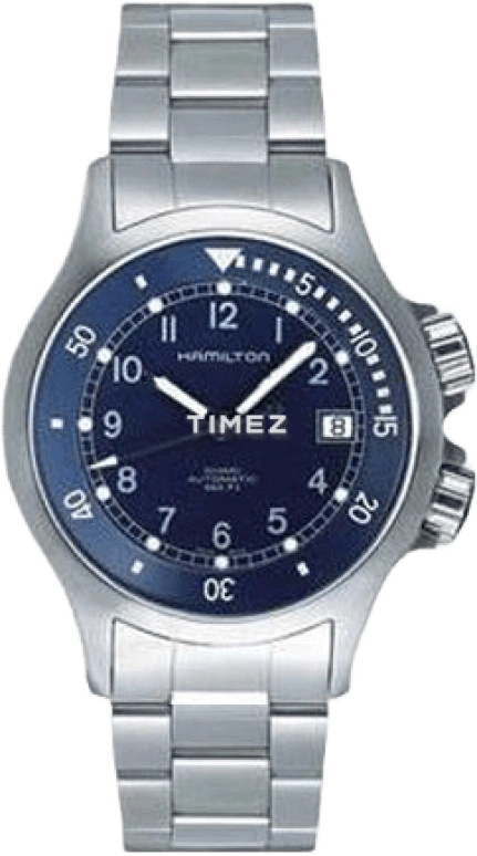 Hamilton,Khaki Action ,Stainless Steel,Black,Sapphire,Crystal Glass,H77515143
