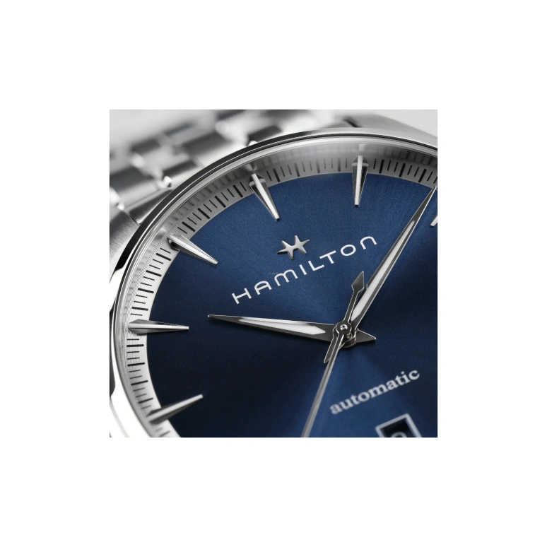 Hamilton,Jazzmaster 40mm,40mm,Stainless Steel,Blue,Automatic,80hours,In-house Caliber,H32475140