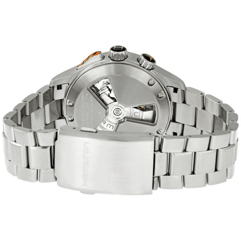 Hamilton,Khaki Aviation 44mm,44mm,Stainless Steel,Black,Automatic,Chronograph,Date,Day,H76616133