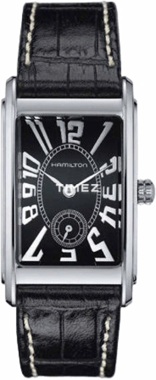 Hamilton,American Classic ,Stainless Steel,Black,Glass,Closed,H11411733