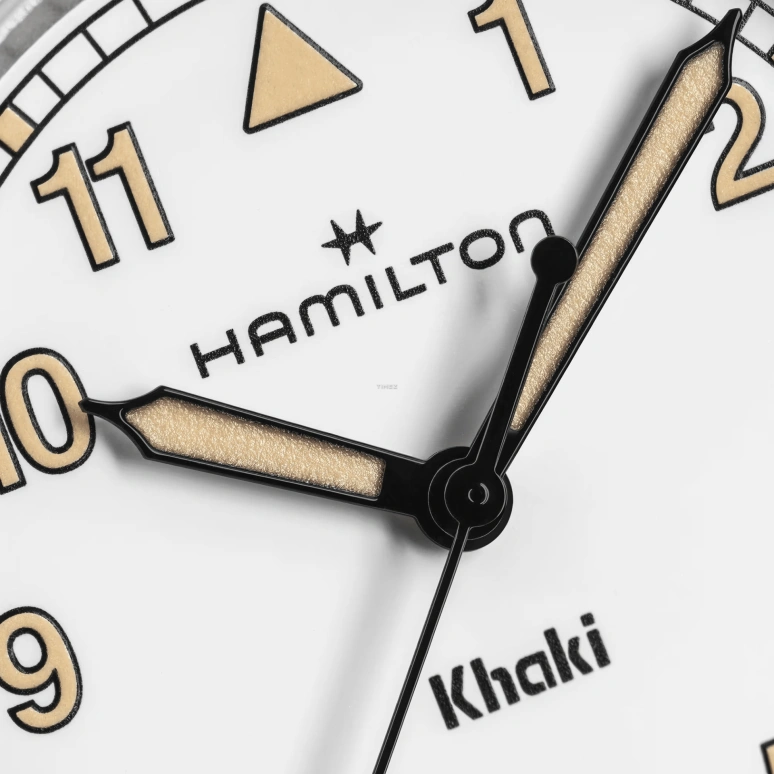 Hamilton,Khaki Field 33mm,33mm,Stainless Steel,White,Quartz,Sapphire,Glass,Round,H69301110