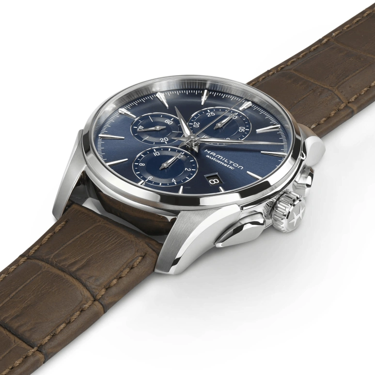Hamilton,Jazzmaster 42mm,42mm,Stainless Steel,Blue,Automatic,60hours,In-house Caliber,H32586541
