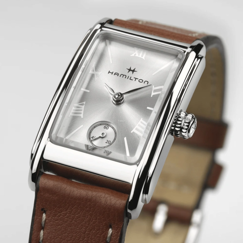 Hamilton,American Classic 18.70x27mm,18.70x27mm,Stainless Steel,Silver,Quartz,26280hours,Sapphire,Crystal Glass,H11221550