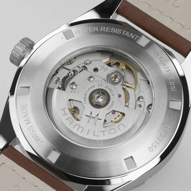 Hamilton,Khaki Field 41mm,41mm,Stainless Steel,Blue,Automatic,Sapphire,Crystal Glass,Round,H70315540