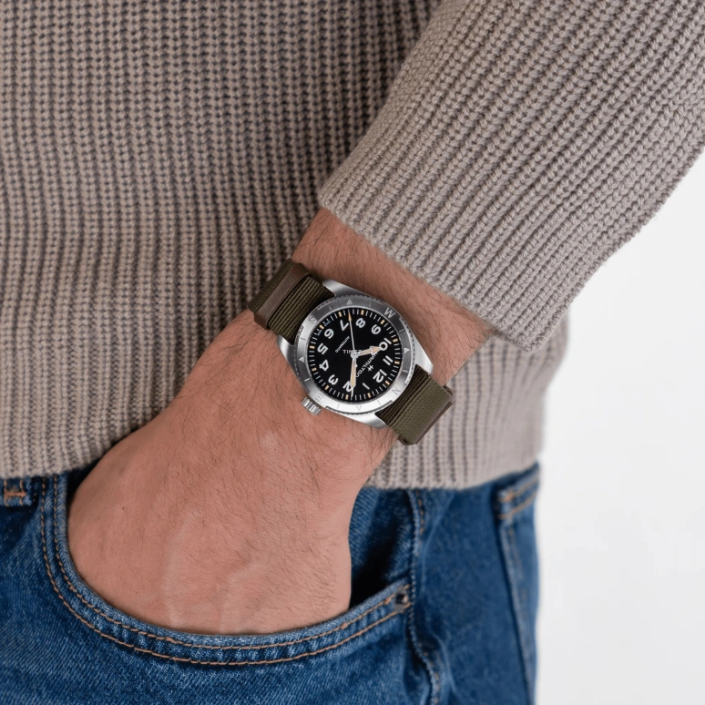 Hamilton,Khaki Field 41mm,41mm,Stainless Steel,Black,Automatic,80hours,In-house Caliber,H70315931