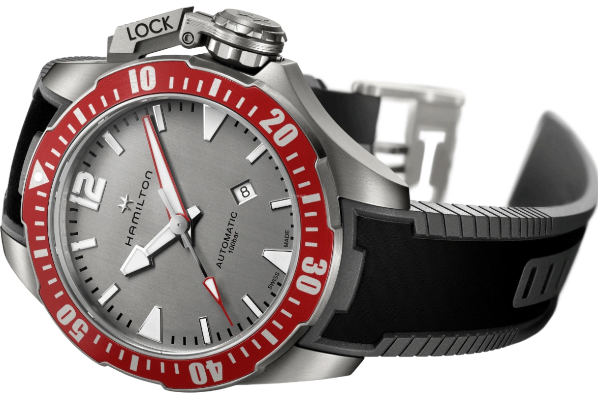 Hamilton,Khaki Navy 46mm,46mm,Titanium Gold,Automatic,80hours,In-house Caliber,H77805380