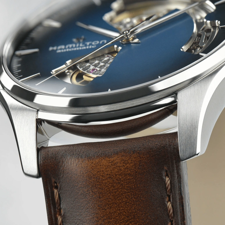 Hamilton,Jazzmaster 40mm,40mm,Stainless Steel,Blue,Automatic,80hours,In-house Caliber,H32675540