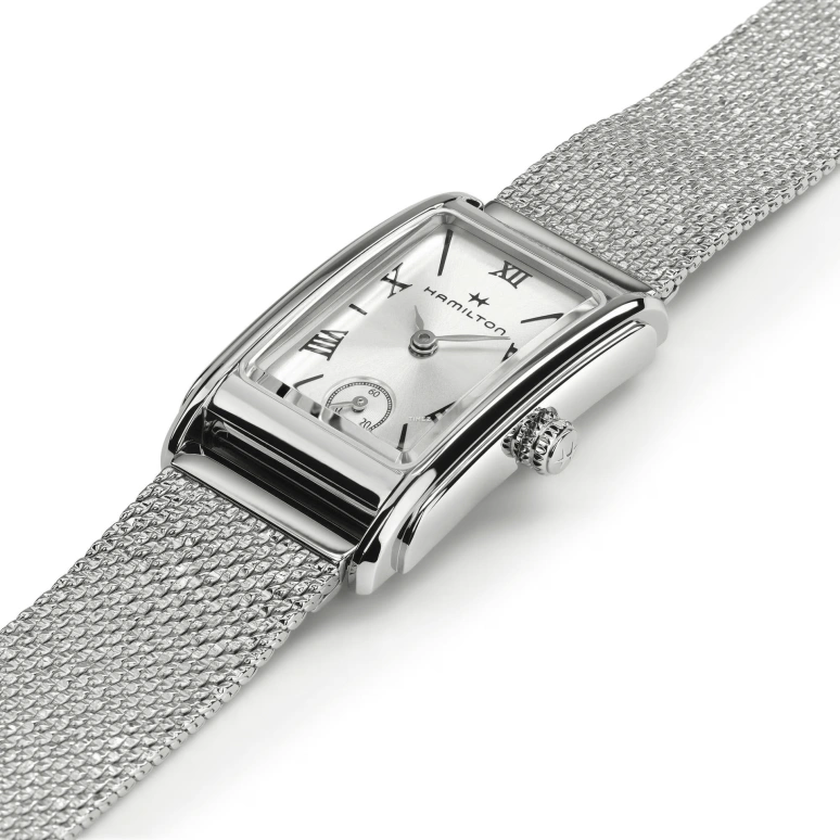 Hamilton,American Classic 18.70x27mm,18.70x27mm,Stainless Steel,Silver,Quartz,26280hours,Sapphire,Crystal Glass,H11221150