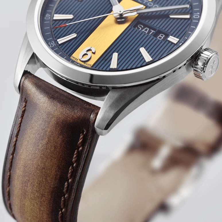 Hamilton,Broadway 40mm,40mm,Stainless Steel,Blue,Quartz,Date,Day,H43311541